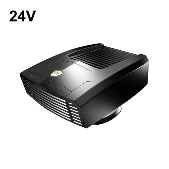 Car Heater 12V/24V 180W Quick Heating Cooling Fan 180 Rotary Base Universal SUV Truck Auto Portable Space Heater Cooler Windshield Defroster Defogger