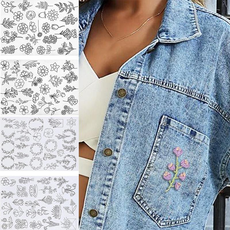 Бумага для вышивки Водорастворимая стабилизирующая бумага Вышивка крестом Товары для рукоделия Декор одежды своими руками Швейные принадлежности