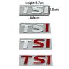 Металлический значок TSI для автомобиля Volkswagen Jetta, Sagitar, Bora, Lavida, Magotan - Декоративная наклейка