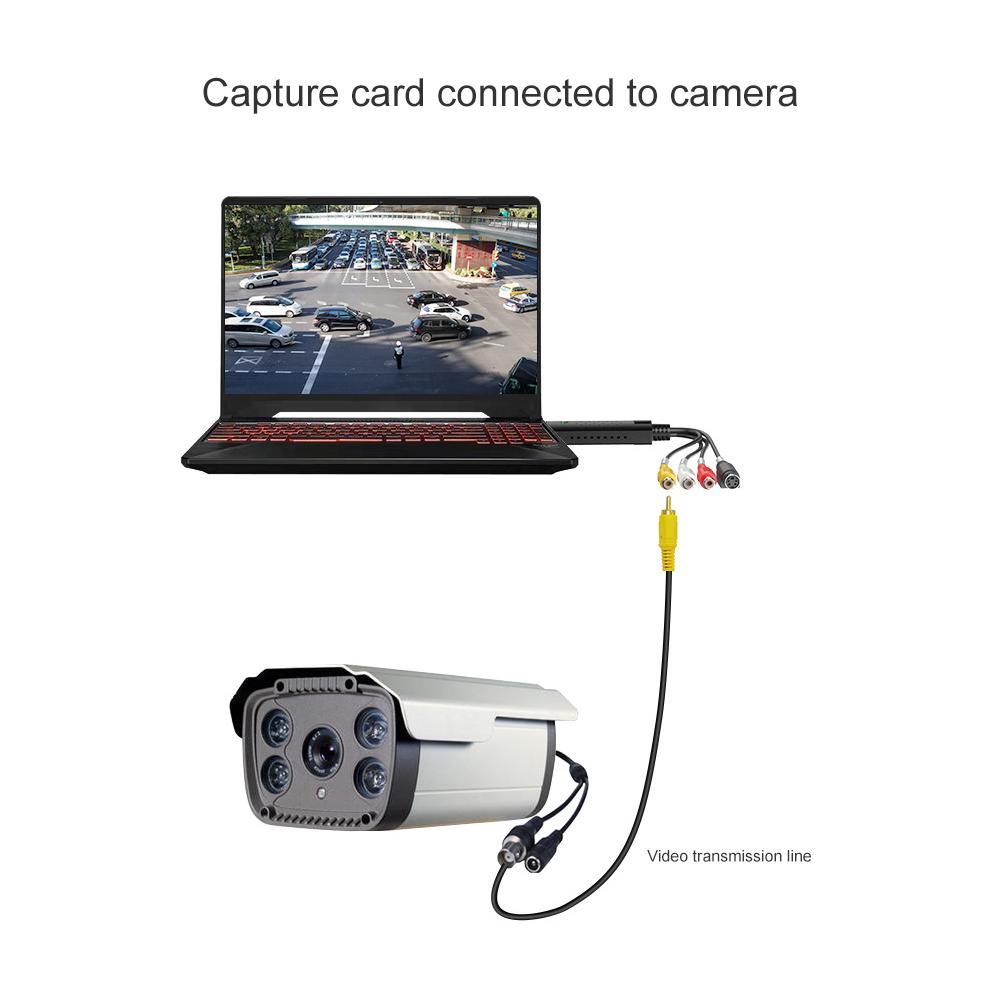 USB 2.0 Video Adapter with Audio Capture USB 2.0 TV DVD Video Capture Adapter