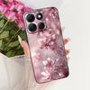 For Motorola Moto G86 Power Cute Flower Butterfly Cat Painted Case For Moto G86 G86Power Black Silicone Soft Phone Cases