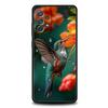 Чехол для телефона с колибри для Samsung Galaxy A15 A13 A51 A71 A41 A31 A21S A03S A05 A35 A32 A55 A23 A25 A33 A53 A73 5G