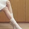 Biarritz Socks [3SET] Berry See-through Ribbed Knee Socks 4 Colors
