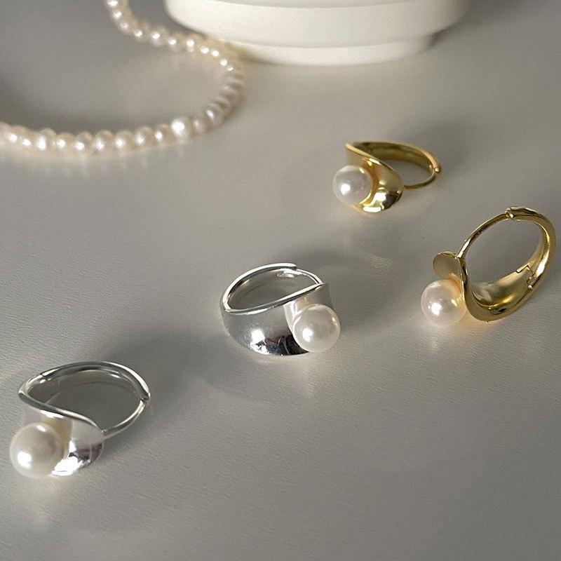 Pearl Earbuds New Style Niche High-end Earbuds Temperament Light Luxury Earbuds