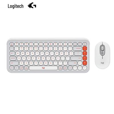 Logitech КОМБО ИКОНА ПОП Беспроводной набор клавиатуры и мыши