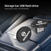 CDPAAJ1 USB-флешка с логотипом автомобиля Универсальная мини-флешка для Nissan Qashqai Juke Pulsar Sentra Altima Patrol Micra Rogue Almera Versa