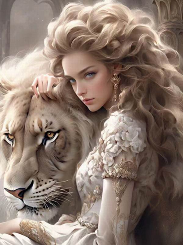 Элегантная женская алмазная живопись, новые поступления, животные, сделай сам, полная квадратная круглая дрель, стразы, вышивка, женский набор для вышивки крестом, мозаика с изображением льва