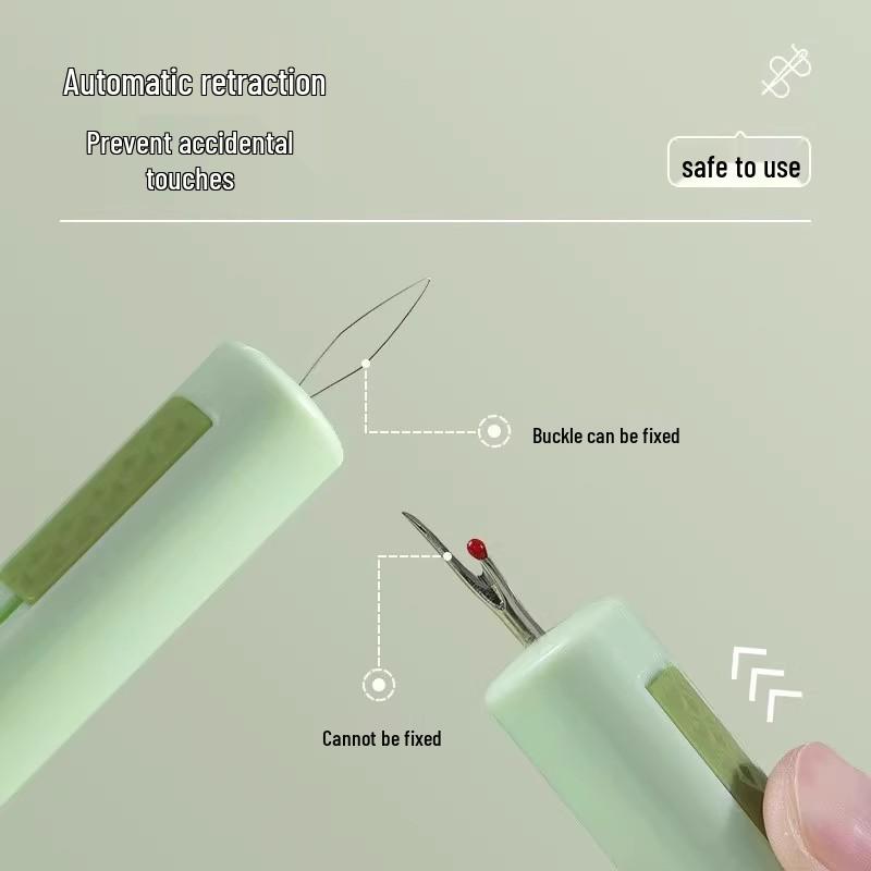 Два-в-одном распарыватель швов и нитковдеватель: Многофункциональный инструмент для легкого шитья