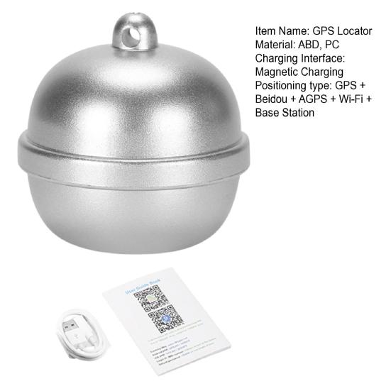 GPS-трекер для питомца, дистанционное управление телефоном, водонепроницаемый IP67, милый брелок-колокольчик, отслеживание