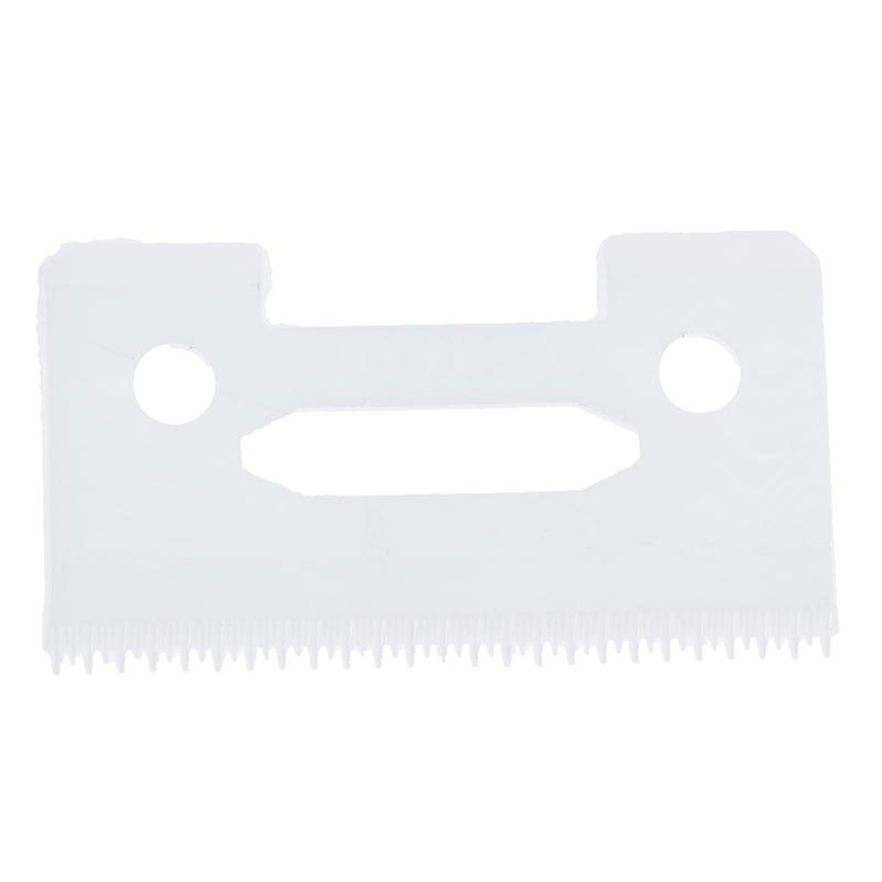 Беспроводная машинка для стрижки волос со сменным лезвием и керамическим лезвием с 2 отверстиями и неровными зубьями