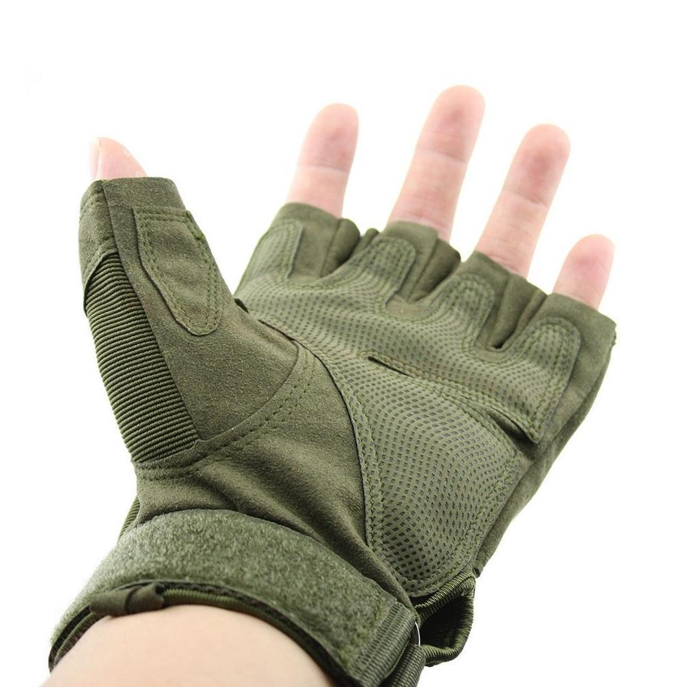 Модные унисекс тактические перчатки для страйкбола и мотоцикла на открытом воздухе для езды на велосипеде, армейские перчатки для пальцев, военные