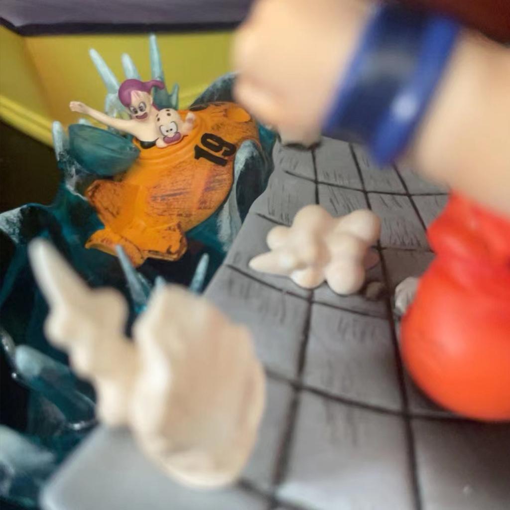 Аниме Драгон Болл Кид Гокул Фигурка Сон Гокул Ест Мышь ПВХ Статуэтка Фигурки Экшн Коллекционная Модель Игрушки Подарки