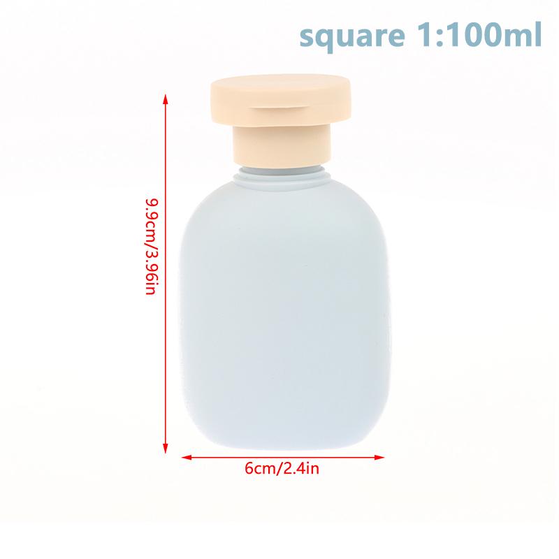 100ML-500ML Foaming Soap Dispensers Refillable Bottles Flip Lotion Bottles Avocado Green Plastic Shampoo Shower Gel