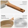 CateMaker Wood-Stone Octagonal Non-stick Frying Pan
