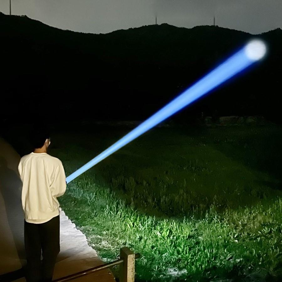 80000LM Мощный светодиодный фонарик USB перезаряжаемый мощный фонарик с дальним зумом фонарик для рыбалки на открытом воздухе