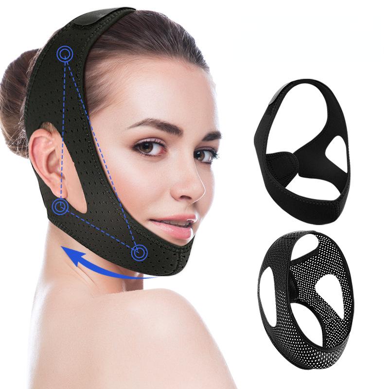 1PcAnti Snore Belt Stop Snoring Chin Strap Woman Man Night Sleeping Support Aid Tools Snoring Protection Jaw Bandage Health Care