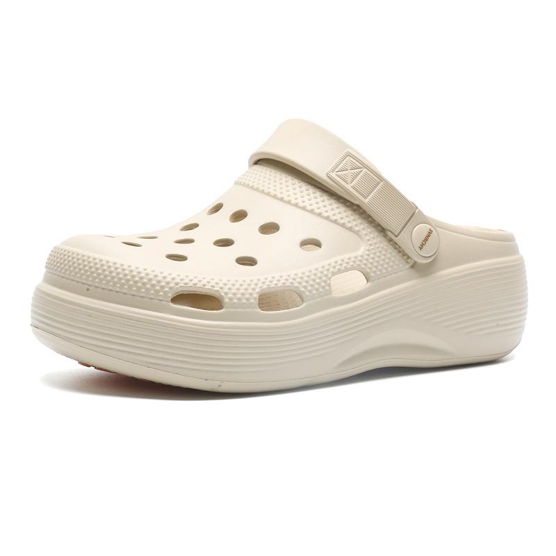 Летние женские туфли для сада с сумкой-носком из ЭВА, нескользящие, для ног, для пляжа, повседневные, универсальные, с отверстиями, женская обувь