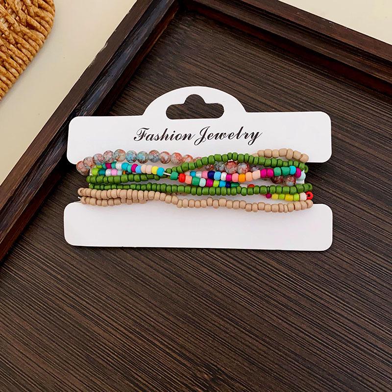 Женский роскошный браслет из натурального камня с бусинами, лидер продаж 2024 года - этнический китайский стиль