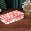 25Pcs Popcorn Packaging Bag Carnival Stripes Bags Holders Bowl Mini Food Containers Portable Cups Snack Paper