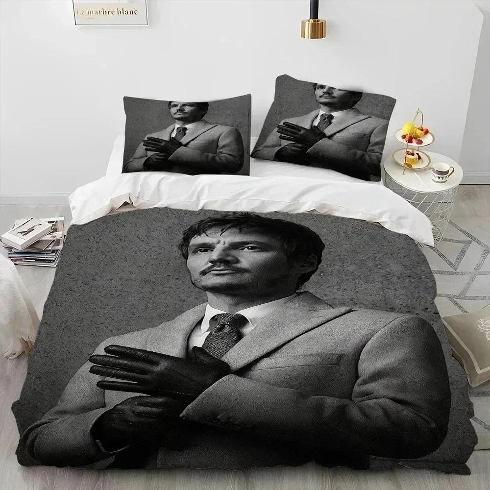 Роскошный Новый 3D Принт Хосе Педро Бальмаседа Паскаль Фото Постельное Белье Набор Пододеяльник Комплект Постельного Белья Покрывало Наволочка Королева Мальчики Взрослый