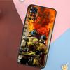Firefighter Fire Fireman Cover For Xiaomi Redmi Note 14 13 12 9 10 11 Pro 9S 10S 11S 12S Redmi 14C 10C 12C 13C Case