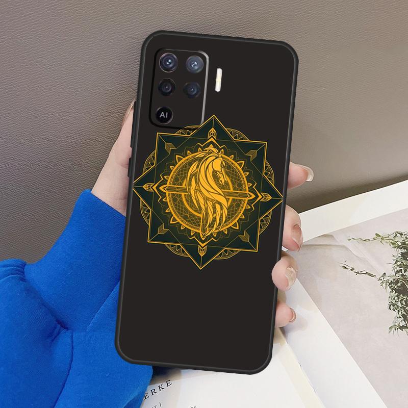 Rider of Rohan Case For Oppo A5 Pro A15 A17 A57 A77 A18 A38 A58 A78 A98 A94 A74 A54 A16 A76 A96 A40 A60 A80