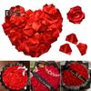 273 Pcs Pre-made Satin Ribbon Rose Petals Handmade Half-Finished Eternal Rose Petal DIY Everlasting Floral Bouquets for Wedding Anniversary Birthday