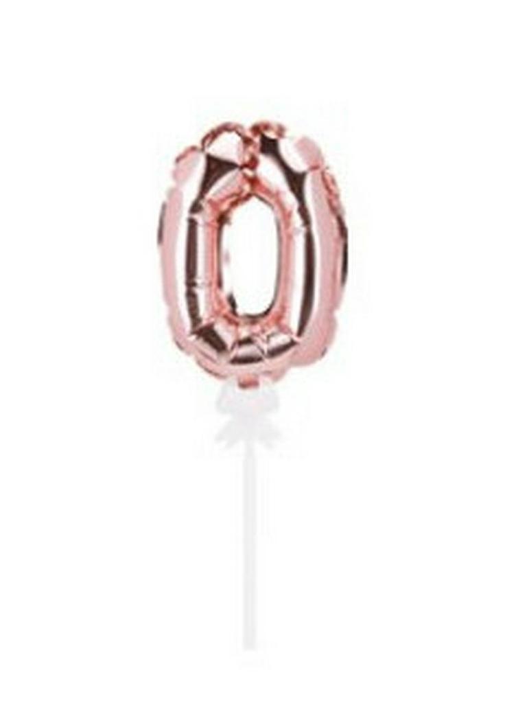 14 см Самонадувающийся алюминиевый шар с цифрой, Украшение для торта, Вставка 0-9 для вечеринки по случаю дня рождения.