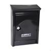 Wall Hanging Mailbox Letterbox Lockable Iron Drop Box Outdoor Postbox for Home Entrance