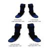 Foot Support Fracture Boot Walking Boot Short Type PVC Laminated Fabric Breathable Adjustable Ankle Fracture Brace for Sprain