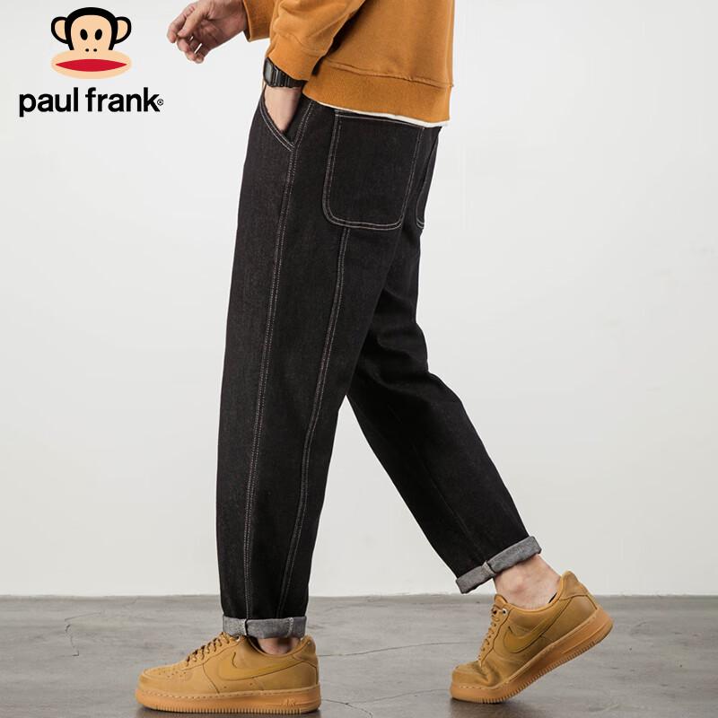 paul frank Мужские свободные джинсы из денима прямого кроя