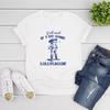 Unisex Cowboy Frog Funny Quote Graphic Tshirt Western Animal Print Crew Neck Short Sleeve Casual Vintage Tee For Unisex Unisex