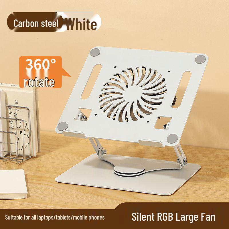 Складная регулируемая охлаждающая подставка для ноутбука и планшета со встроенной игровой опорной рамой
