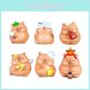 Capybara Pvc Toy Model With Anime Style And Collectible Appeal For Enthusiasts