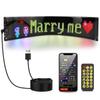 Programmable Smart USB 5V LED Pixels Matrix Display Bluetooth APP Car Advertising Light Sign Scrolling Text Animation Pattern
