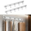 5/6 Doorback Hook Punch-Free Kitchen Storage Hook Durable Bathroom Towel Rack Accessories