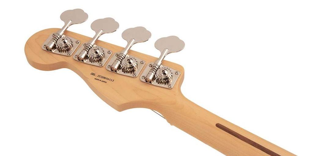 Fender Сделано в Японии, Hybrid II Jazz Maple Sunburst Bass®, накладка на гриф, 3 цвета