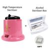 Alcohol Disinfection Sterilizer Tray Box Disinfector Manicure Implement Tool Salon Nail Metal Tools High Temperature Sterilizer Tool