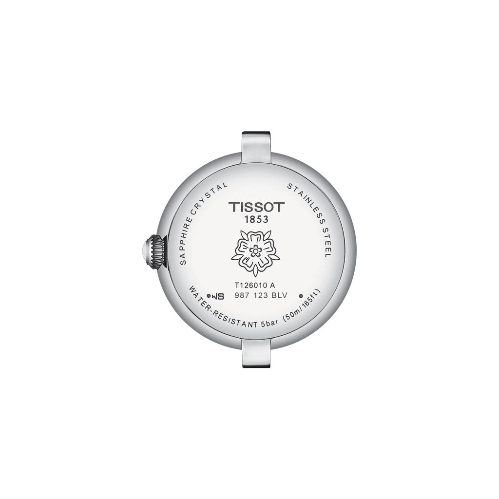 Tissot Мужские модные часы из нержавеющей стали с циферблатом из сияющего перламутра T126.010.11.133.00