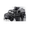 1:32 Alloy Sword Toothed Tiger Explosion Proof Car Model Diecast Police Armored Off-road Vehicles Car Model Sound Light Kids Toy