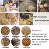 Handmade Bamboo Storage Baskets Nordic Foldable Laundry Straw Wicker Rattan Seagrass Belly Garden Flower Pot Planter Basket