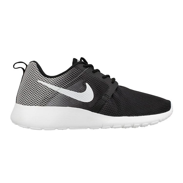 Nike Roshe One Нескользящие Амортизирующие Устойчивые к истиранию Низкие Беговые Кроссовки Черно-Серые Унисекс 705485-001