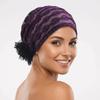 Versatile Soft Lace Curling Hat Polyester Breathable Elastic Curly Hair Hat Solid Color Dome Mesh Lace Pullover Cap Headgear