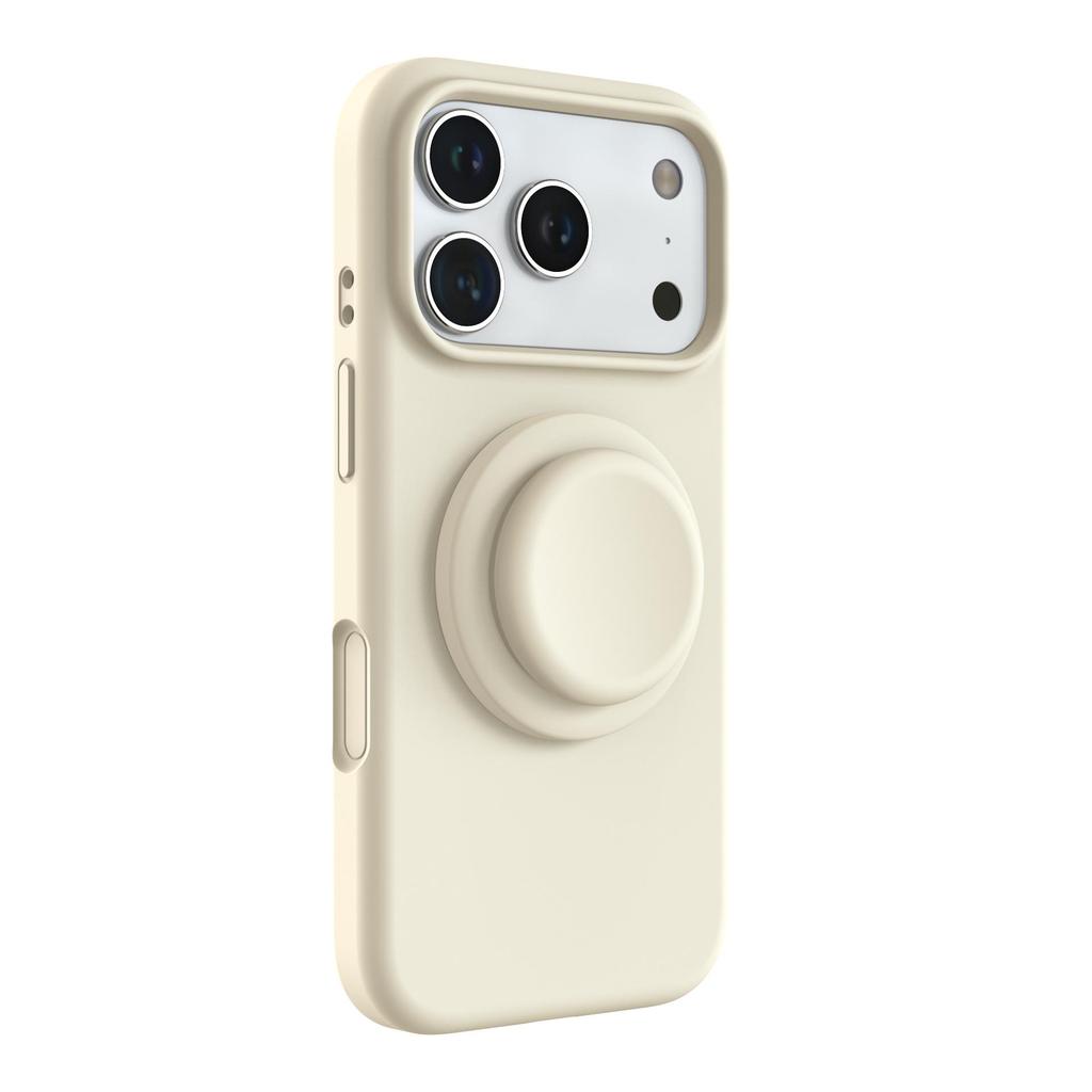 Магнитная складная подставка для Apple, Huawei, Samsung - Стильный однотонный жидкий силикон с воздушной подушкой