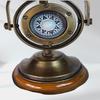 Латунный компас на элегантной подставке. Морская латунь. морской , Уникальное украшение для любителей парусного спорта. Подарок