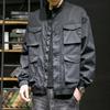 Рабочая куртка мужская осенняя новая повседневная верхняя модная брендовая американская ретро верхняя куртка с лацканами
