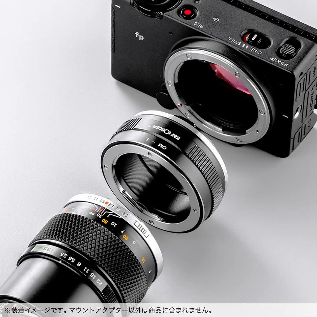 Адаптер для крепления Concept OM крепление объектива L крепление K&F KF-OML (Конверсия Олимпа)