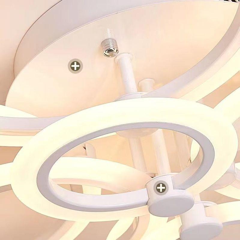 Потолочный светильник, современная акриловая светодиодная люстра, светильники для гостиной, спальни