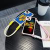Мягкие чехлы для телефонов Ae94 с флагом Республики Молдова для iPhone 16 15 14 13 12 11 Pro Max 8 Plus XR XS с ремешком на запястье, защитным шнурком для углов, задней крышкой