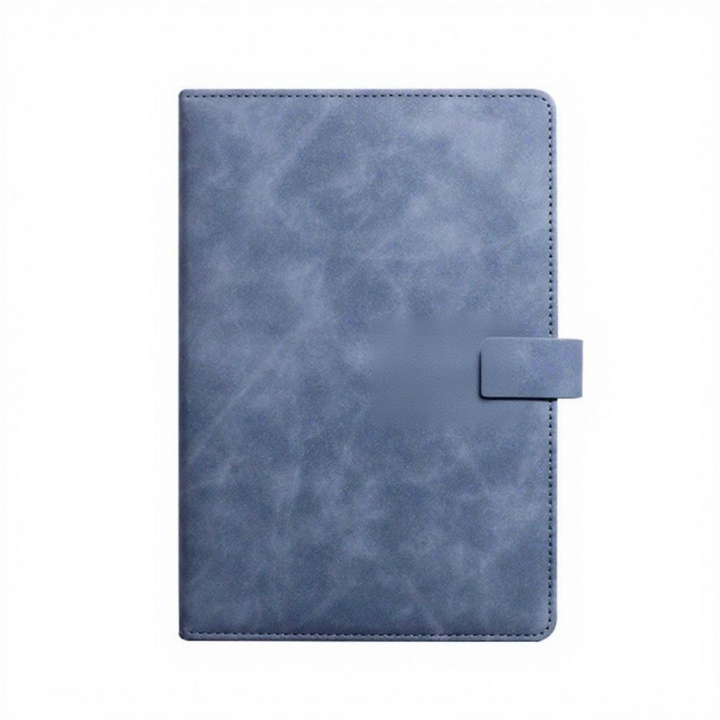 Custom Logo School & Business Notebook Set Wired Glue Bound PU Leather Cover Notepad Gift for Students and Professionals